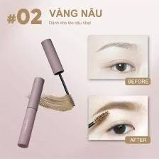 Mascara lông mày Judydoll Precision Longwear Browcara (màu P02)
