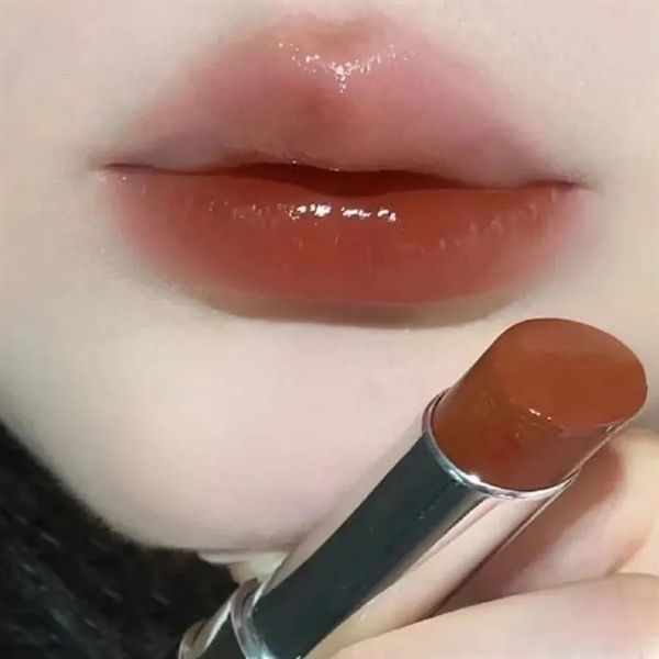 [full size] Son Dior addict hydrating shine lipstick #812-đỏ đất full box