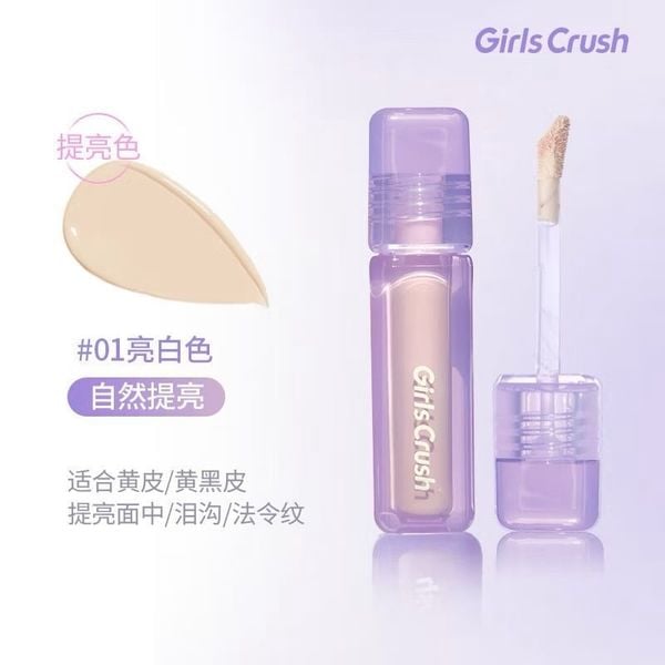 Kem che khuyết điểm dạng lỏng girls crush #01