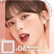 Má hồng Judydoll Pretty blush Powder #06-apricot