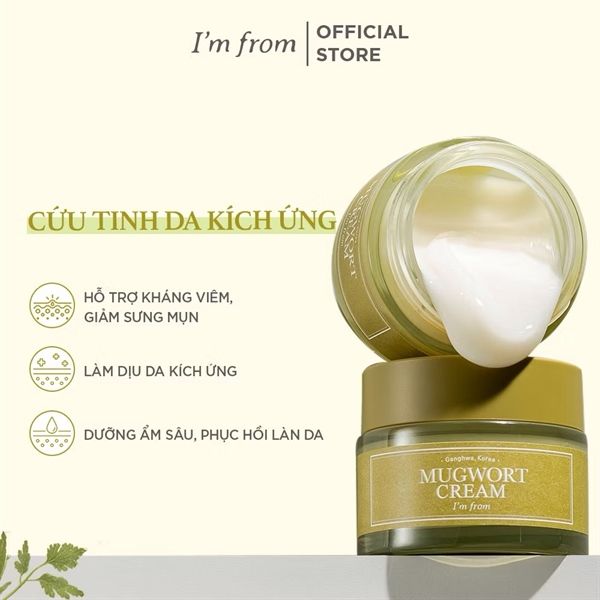 Kem dưỡng I'm From mugwort cream 50g