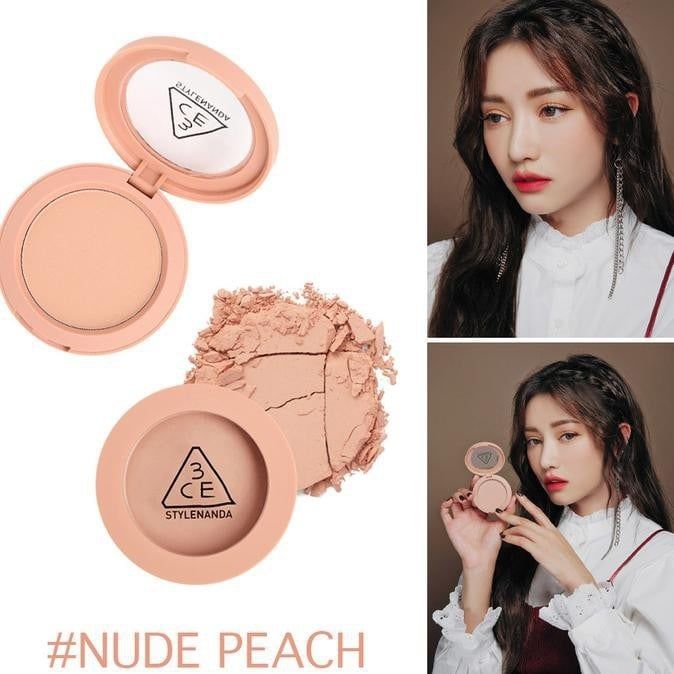 Má hồng 3CE nude peach