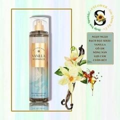 Xịt Thơm Toàn Thân Bath & Body Works VANILLA ROMANCE 236ml 236ml