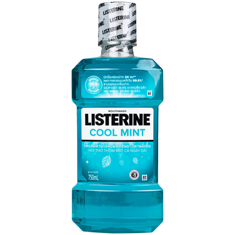 Nước Súc Miệng Listerine 250ml Cool Mint Mouthwash