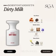 [chiết 10ml] Nước Hoa unisex BORNTOSTANDOUT Dirty Milk EDP