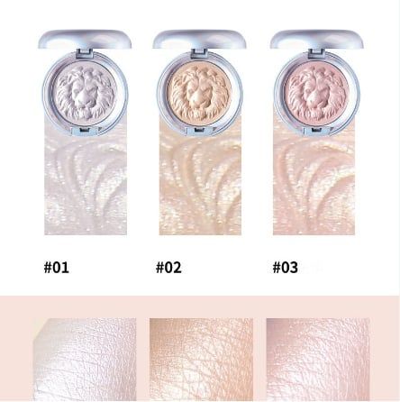 Phấn bắt sáng Lion Gloss Powder Highlight Sư tử #trắng