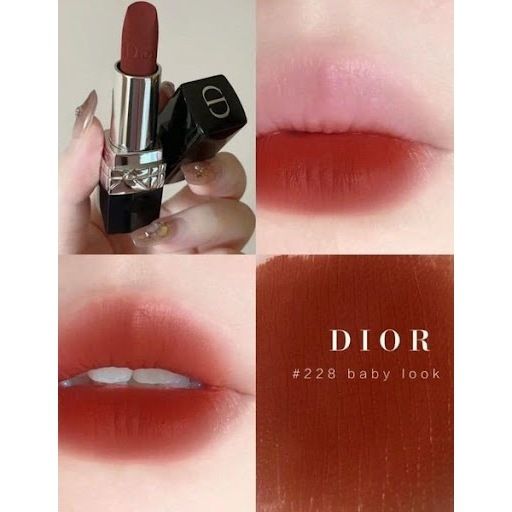 [full size] Son Thỏi Dior Rouge Couture Colour Lipstick #228 fullbox