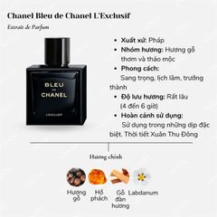 Nước Hoa Nam Chanel Bleu De Chanel L'Exclusif Parfum For Men 100ml
