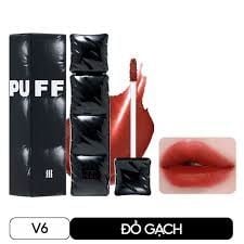 (new 2025) Son Kem Lì Merzy Puffer Velvet Tint #v6-đỏ gạch