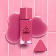 Son Bóng 3CE Gummy Oil Tint #07 Summer Bite Màu Hồng Anh Đào