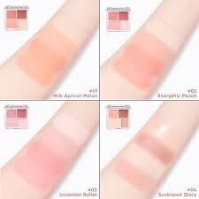 Phấn Má Hồng Judydoll 4 Ô blush & hight #01