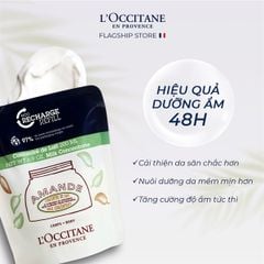[ Refill ]sữa dưỡng thể L'Occitane almond milk concentrate ~ 200ml