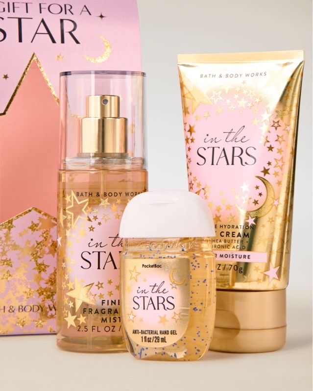 Set bath & body works 3 món A GIFT FOR STAR