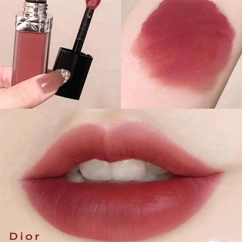 Son kem Dior Rouge Forever liquid #558 Forever grace
