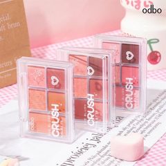 Bảng phấn mắt và má hồng ODBO Eye Blush crush #04