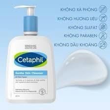 Sữa rửa mặt Cetaphil Gentle skin cleanser dùng hàng ngày dịu nhẹ cho mọi loại da #59ml