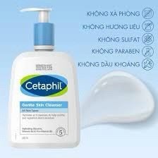 Sữa rửa mặt Cetaphil Gentle skin cleanser dùng hàng ngày dịu nhẹ cho mọi loại da #59ml