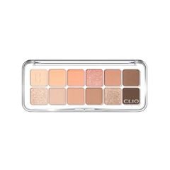 Bảng Phấn Mắt Clio Pro Eye Palette Air 12 ô #01 Coral Studio