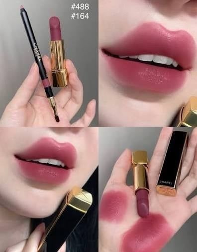 Son thỏi Chanel rouge allure velvet #488-premier pas