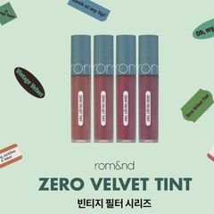 Son kem lì Romand zero velvet tint #24 fade red