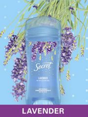 [mẫu mới ] Lăn Khử Mùi dạng gel Secret Mỹ Giảm Tiết Mồ Hội #lavender