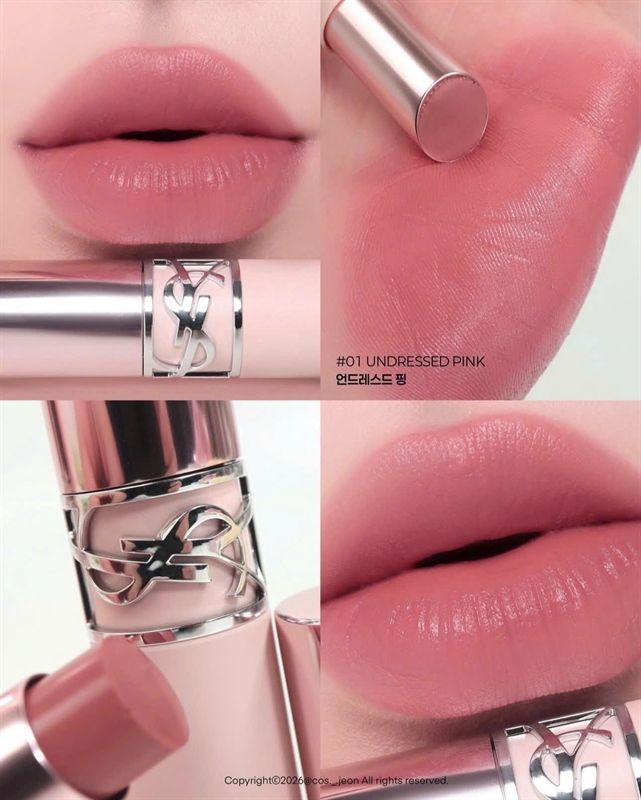 Son Dưỡng Yves Saint Laurent YSL Lovenude Blusher #01-Undressed Pink