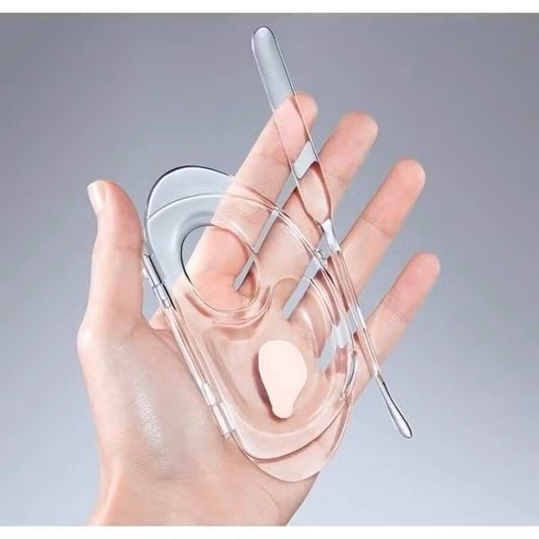Khay tán nền bằng nhựa có nắp