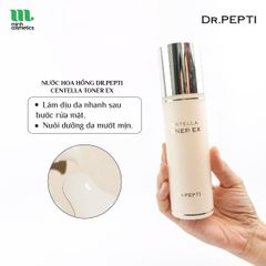 ￼Nước Hoa Hồng Dưỡng Da Căng Bóng Dr.Pepti Centella Toner EX 180ml