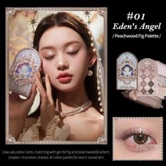 Bảng phấn mắt Hoa biếc Flower Knows little angel collection #02-thiên thần đen