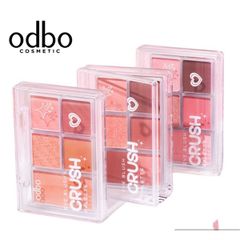 Bảng phấn mắt và má hồng ODBO Eye Blush crush #04