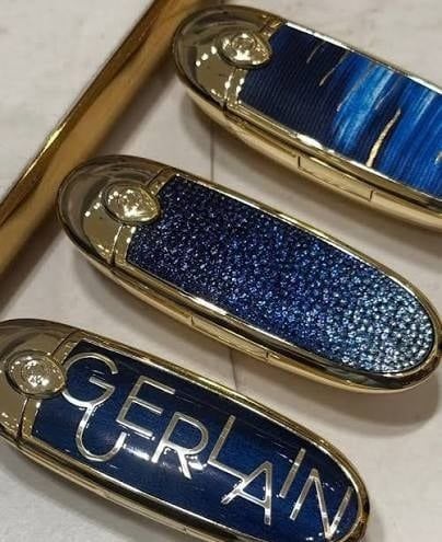 Case Guerlain Rouge G The Double Mirror Jewel # Bleu Astral - 6A02