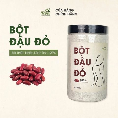 Bột Đậu Đỏ Handmade Dưỡng Da Sáng Mịn hũ 500g