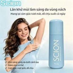 (Mới) Lăn khử mùi Scion ngăn mùi hôi nách không làm ố quần áo làm sáng vùng da dưới cánh tay