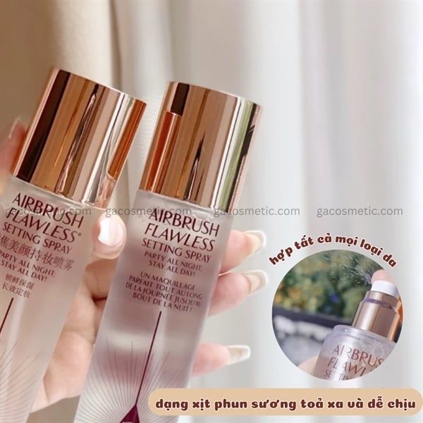 Xịt Khóa Nền Charlotte Tilbury Airbrush Flawless Setting Spray 34ml