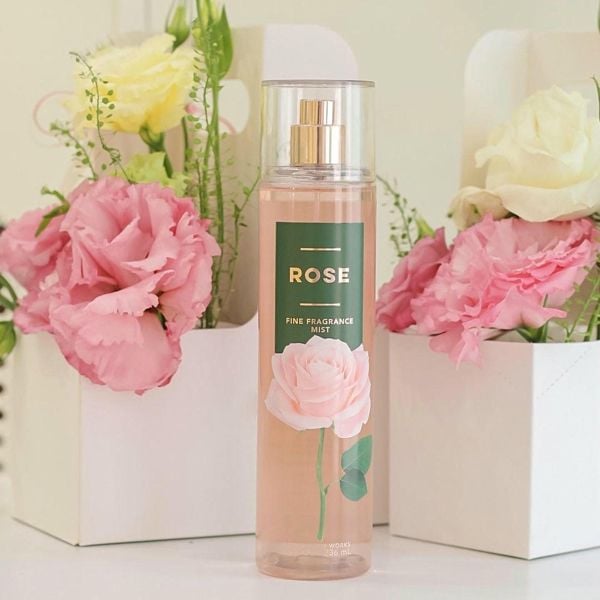 Xịt Thơm Toàn Thân Bath & Body Works Fine Fragrance Mist 236ml #rose