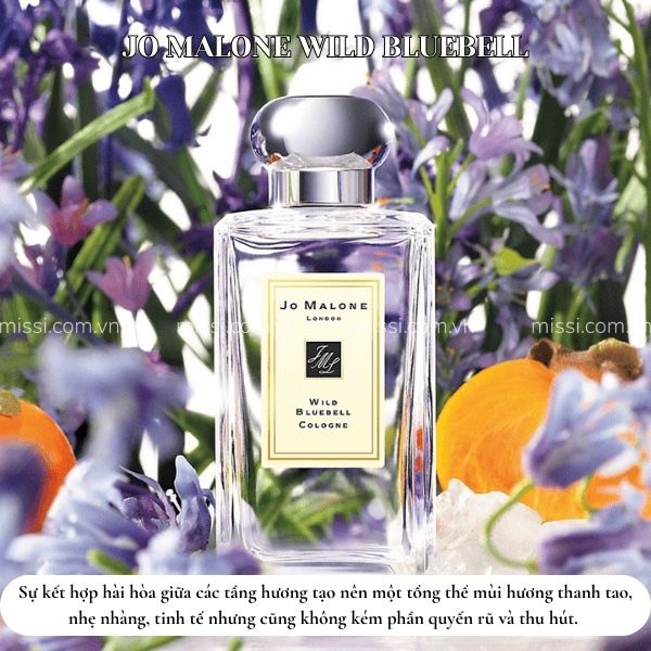 Nước Hoa Nữ Jo Malone London Wild Bluebell Cologne 100ml