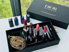 SET DIOR ROUGE minaudiere case & lipstick holder