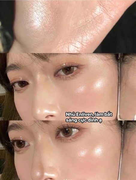 (Mini) Kem bắt sáng highlight Rare Beauty Positive Light Liquid Luminizer #Enliven