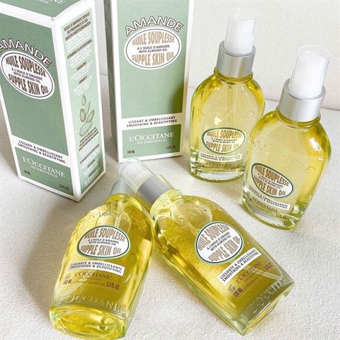 Dầu dưỡng chống rạn da Hạnh Nhân L'Occitane Almond supper skin oil -100ml