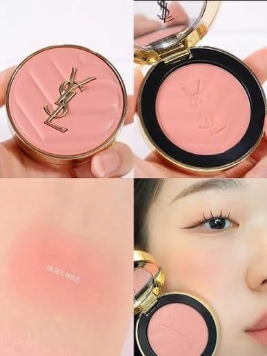 Phấn Má Hồng YSL Make Me Blush 24H Buildable Powder Blush #06-rose haze