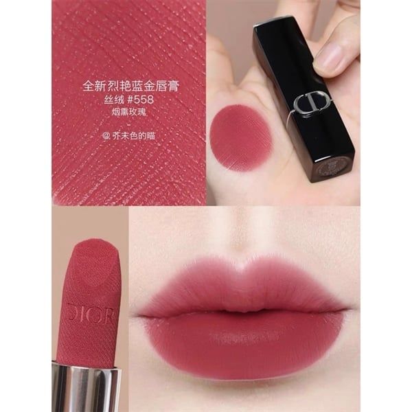 [full size] Son Thỏi Dior Rouge Couture Colour Lipstick #558 fullbox