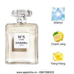 Nước hoa Chanel NO5 leau edt bản trắng [chiết 10ml]