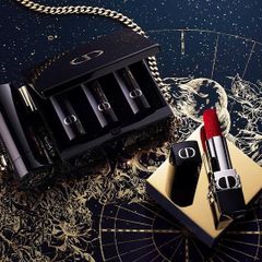SET DIOR ROUGE minaudiere case & lipstick holder