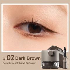 Gel kẻ mắt bền màu lâu trôi êm dịu Judydoll Eyeliner Gel #nâu