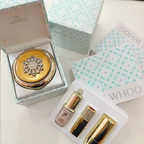 The History of Whoo Cushion Hoàng Cung phấn nước Limited Edition kèm 1 bộ gift mini [son +serum + lõi refill ]