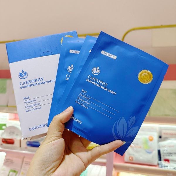Mặt nạ Caryophy Skin Repair Mask Sheet cấp ẩm phục hồi da