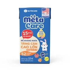 Sữa Bột Pha Sẵn Nutricare Metacare Eco Dinh Dưỡng Cho Bé Phát Triển Toàn Diện (Thùng 48 Hộp)