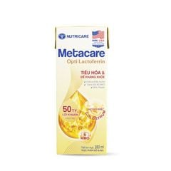 Sữa Bột Pha Sẵn Nutricare Metacare Opti C-section Hỗ Trợ Tiêu Hóa Và Đề Kháng Cho Trẻ Sinh Mổ (Thùng 48 hộp)