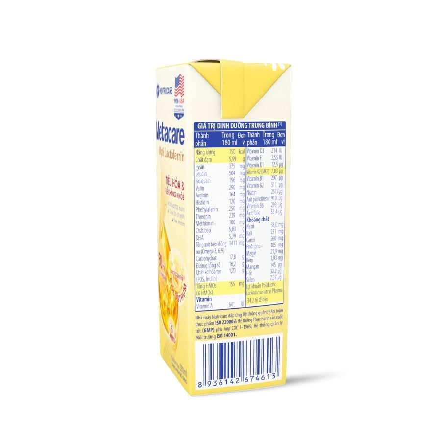 Sữa Bột Pha Sẵn Nutricare Metacare Opti C-section Hỗ Trợ Tiêu Hóa Và Đề Kháng Cho Trẻ Sinh Mổ (Thùng 48 hộp)