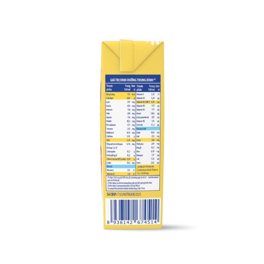 Sữa Bột Pha Sẵn Nutricare Smarta Grow Opti Bé Cao Lớn, Tiêu Hóa Khỏe Với 20 Tỷ Lợi Khuẩn